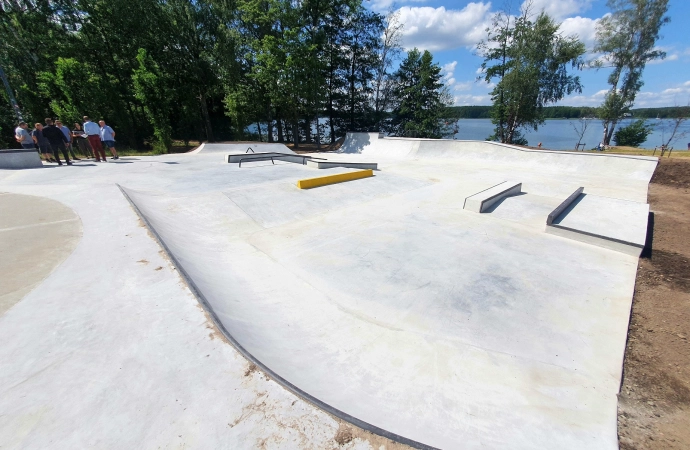 Skatepark nad Ukielem jest większy